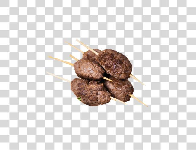 Download grilled meat stick  Clip Art